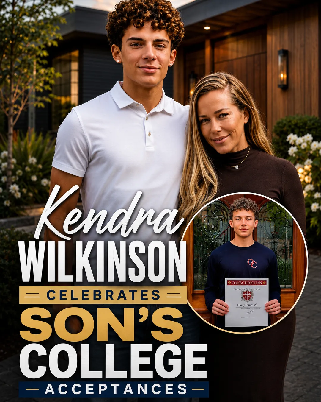 Kendra Wilkinson Proud as Son Hank Earns Early College Offers