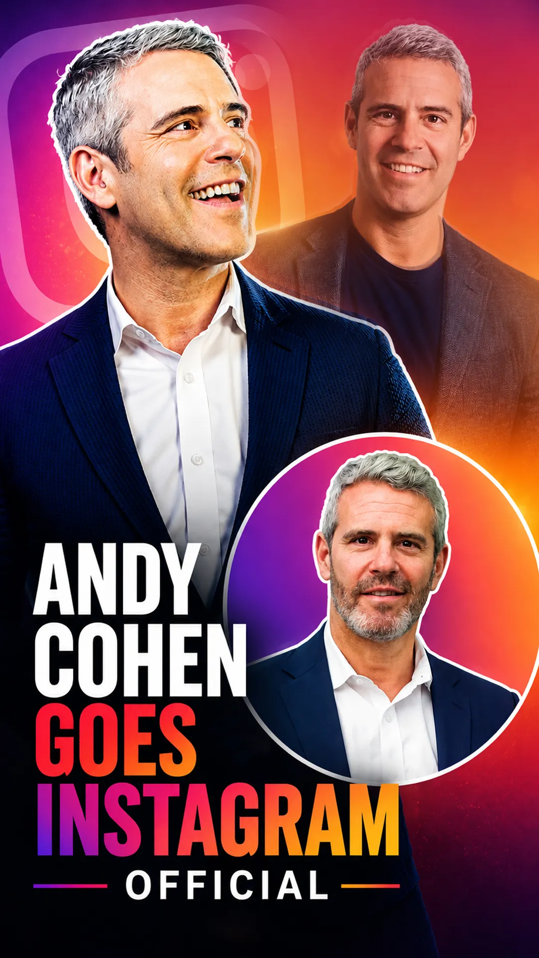 Andy Cohen Confirms Romance in Instagram Debut