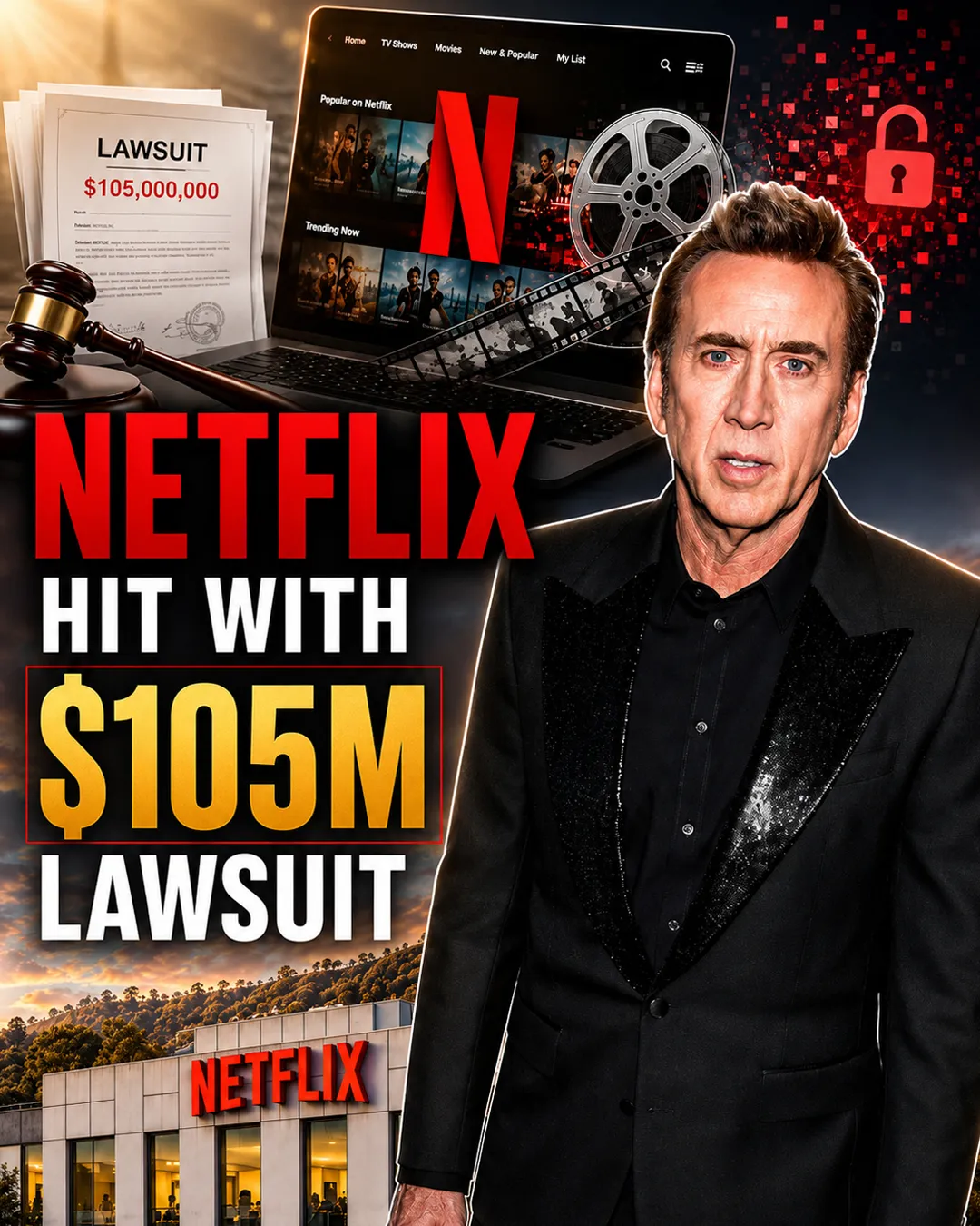 Producer Sues Netflix for $105 Million After Film Theft
