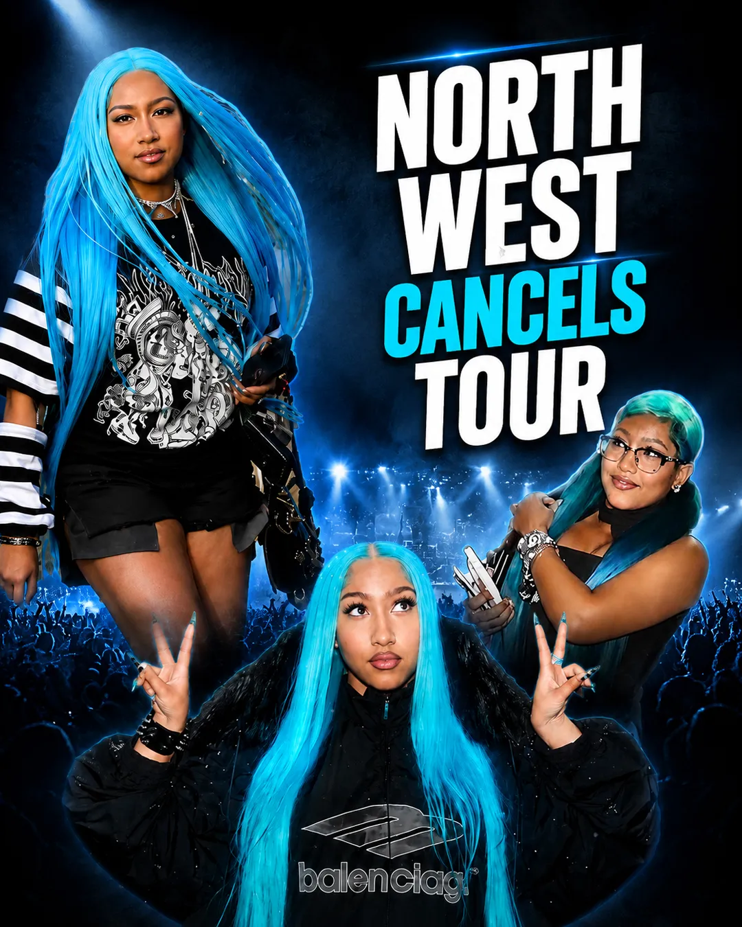 North West’s Kimokawaii Tour Abruptly Called Off