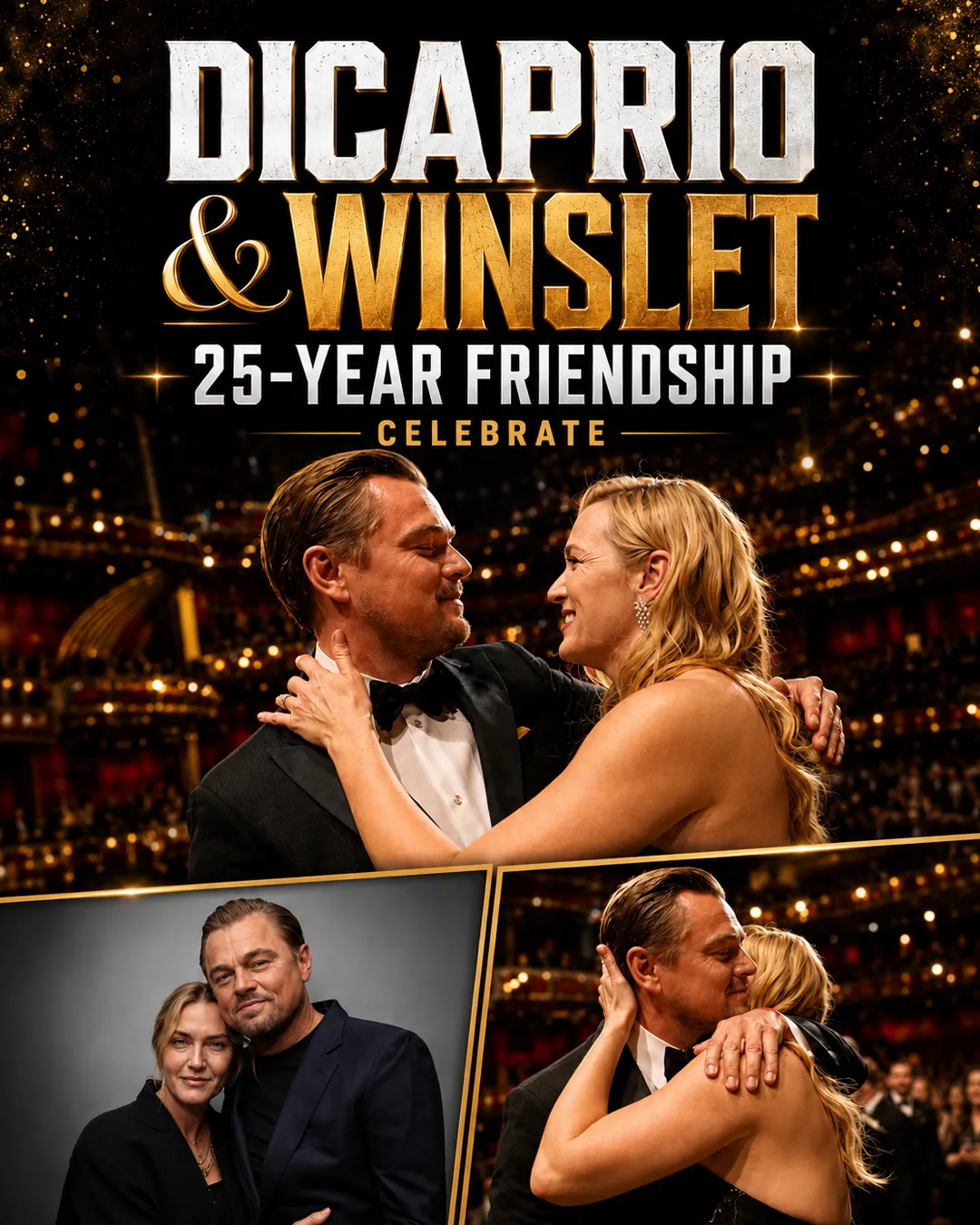 Leonardo DiCaprio Reflects on His Lasting Bond With Kate Winslet