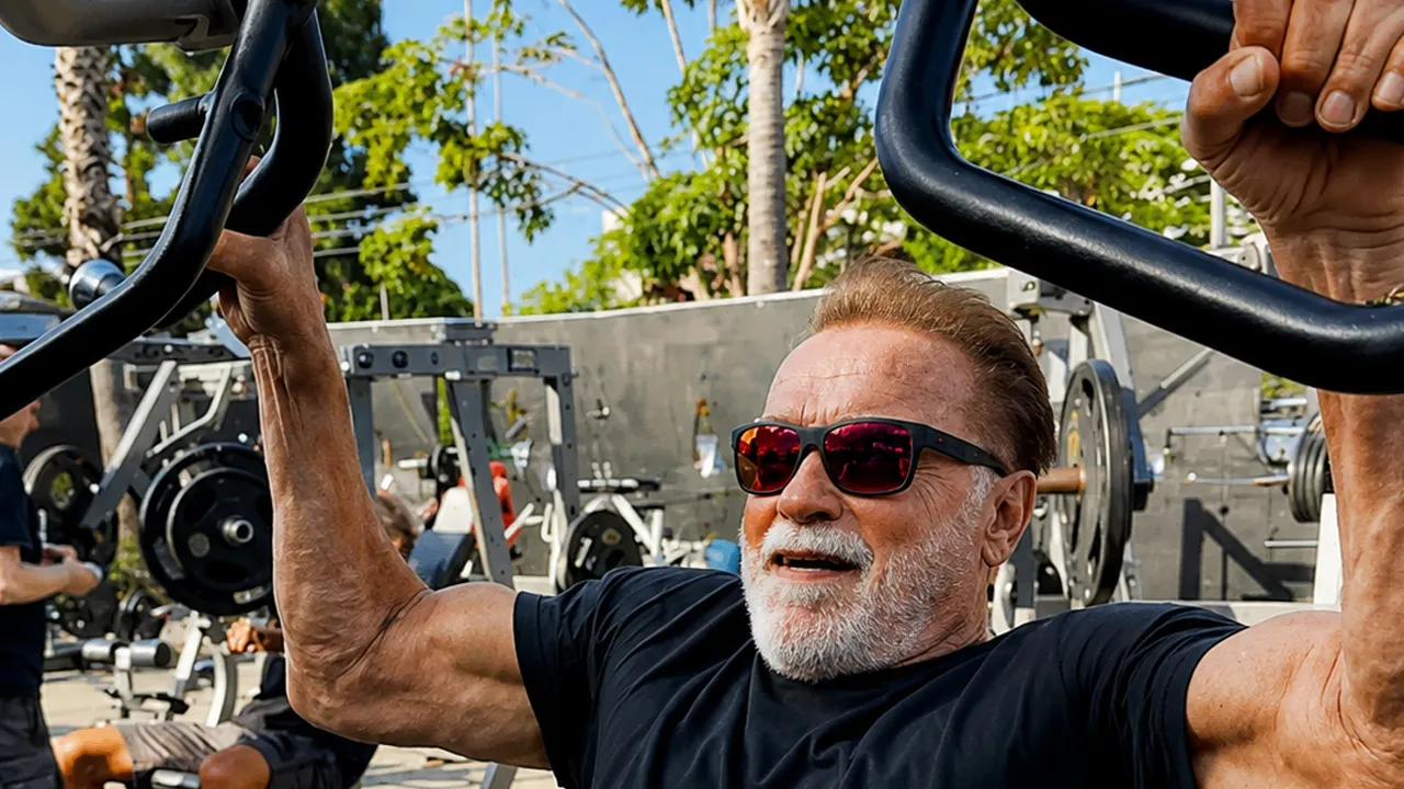Arnold Schwarzenegger Keeps Training Strong at 79